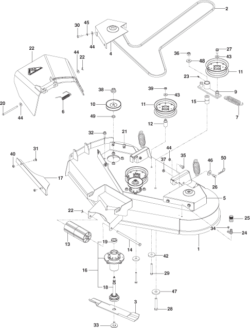 Dixon ZTR-SpeedZTR 42-966657701 | Dixon Mowers Guide